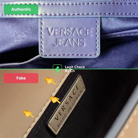 fake versace material|authentication of Versace products.